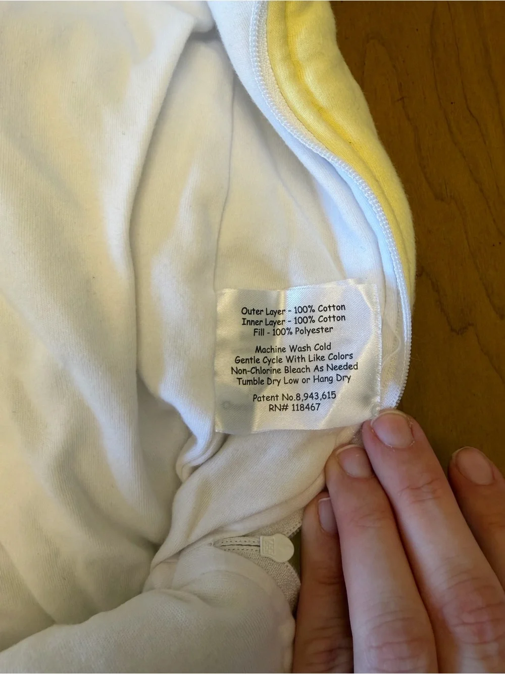 Baby Merlin's Magic Sleepsuit Pale Yellow | Size Small (3-6 Months)